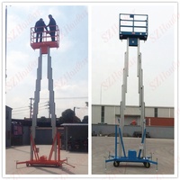 Nacelle-support d'ascenseur aérien, table de levage portable en alliage d'aluminium