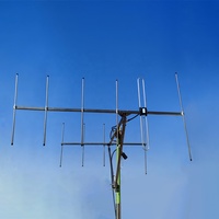 Antena Yagi VHF de Alta Ganancia de 150 MHz y 12 dBi con 5 Elementos para Radiodifusión de Televisión