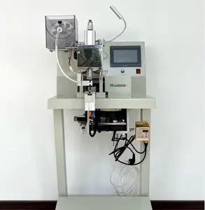 High Speed GC-198-1 China Supplier Single Needle Automatic Four-claws Base Button Plastic Pearl Attaching Machine Industrial