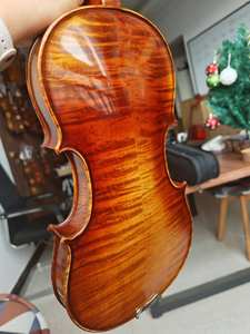 <span class=keywords><strong>Violon</strong></span> professionnel 4/4, grain flammé, son doux et agréable, épicéa et érable massifs, fabriqué à la main, de bonne qualité - Product Image 3