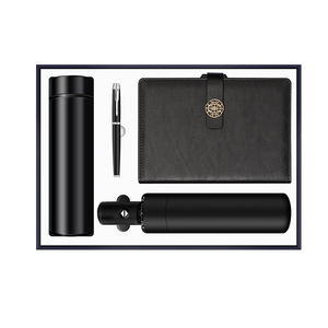 Set Hadiah Promosi Bisnis yang Dapat Disesuaikan: Vacuum Cup, Notebook, Pulpen, Promosi 4 in 1, Set Hadiah Perusahaan Mewah - Product Image 4