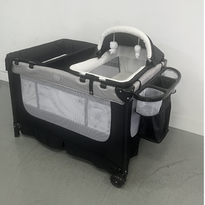Portable Kids Play Yard <strong>Child</strong> <strong>Travel</strong> Playpen Kids Cot Babies <strong>Bed</strong> the Newest Design Multi Functional Baby Crib - Product Image 3