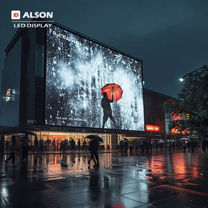 شاشة عرض LED خارجية من الألومنيوم مقاومة للماء من ALSON، فائقة السطوع 6000 نيت، لافتات رقمية إعلانية - Product Image 1