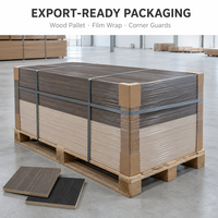 Panneau MDF mélaminé texturé en placage de bois gaufré synchrone, résistant à l'humidité, sans formaldéhyde E0, pour armoire moderne