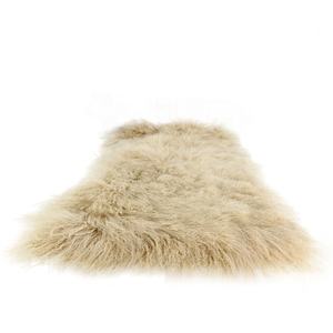 Alfombra de Piel de Cordero Mongol, Manta de Piel de <span class=keywords><strong>Cabra</strong></span>, Piel de Oveja Islandesa, Piel de Cordero Tibetano para Prendas de Vestir, Venta al Por Mayor de Fábrica China - Product Image 4