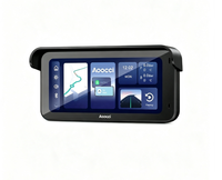 Traceur GPS moto Aoocci C6 Pro avec caméra embarquée, antivol, navigation vélo, CarPlay sans fil, étanche avant et arrière