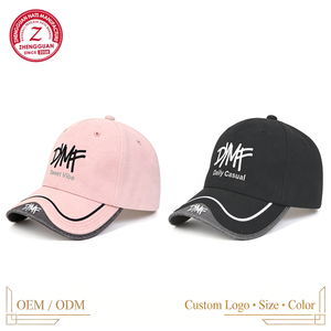Casquette de baseball en coton à 6 panneaux, visière incurvée, logo brodé, casquettes de baseball populaires pour femmes 2026, Gorras Personalizadas - Product Image 2