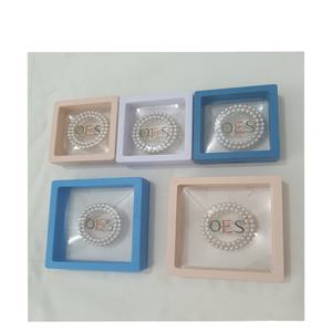 Estuche de broches de <span class=keywords><strong>Jack</strong></span> y Jill of America Delta Sigma Theta Oes, caja de cosméticos, estuche transparente, broche y estuche de diamantes de imitación personalizados - Product Image 1