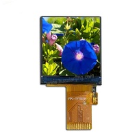 Pantalla LCD TFT OEM ODM 0,96 1,3 1,38 Módulo de pantalla flexible cuadrada de 1,9 pulgadas Interfaz ST7789 SPI I2C Pantalla personalizada de 240x240