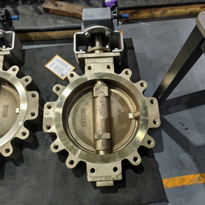 C95800 niken-nhôm đồng hợp kim thép chống ăn mòn sức mạnh <span class=keywords><strong>Lug</strong></span> Van bướm cho nước biển và công nghiệp nặng - Product Image 2