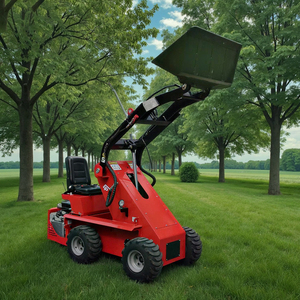 mono gasoline engine Chinese Supplier <b>skid</b> <b>steer</b> loader with track <b>forestry</b> <b>mulcher</b> mini - Product Image 3