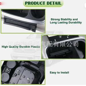 Portavasos para Dodge Ram 1500, Ensamblaje 5VC931Z6AB, Material ABS para la Consola Central - Product Image 2