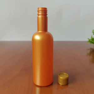 Flacone piatto HDPE a collo lungo per additivo lubrificante per carburante automobilistico, confezione nera, all'ingrosso - Product Image 5