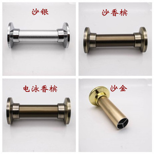 Winis Clothes Drying Rod 25mm Aluminum Alloy Wall Mount Non Detachable Wardrobe Hardware - Product Image 3