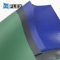 Housses de camion robustes de taille personnalisée bâche en rouleau imperméable bâche en PVC tissu pour la protection des véhicules utilitaires teint en fil