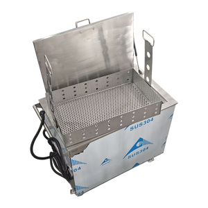Nouvelle machine <span class=keywords><strong>de</strong></span> nettoyage à ultrasons industrielle électrique 215L avec réservoir chauffant en acier inoxydable 304 pour usage commercial en cuisine et hôtel - Product Image 1