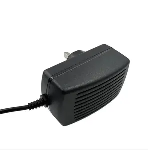 Adaptador de fuente de alimentación regulada de 12V 2A/2000mA DC 100-240V 50/60Hz AC a DC 24W Cargador de pared universal Certificado CE UKCA FCC