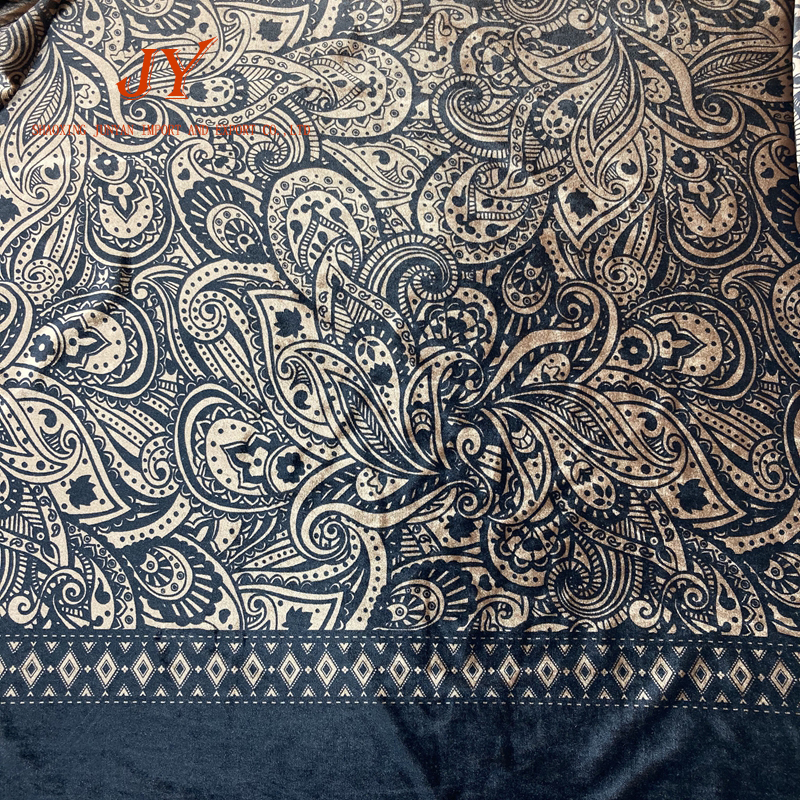 Модный OEM женский сексуальный на заказ Бархатный Чехол из ткани с принтом для шелкового платья-комбинации