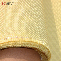 Tissu en aramide 100g, 200g, 240g, 400g, 460g/m² – Tissu tissé balistique en Kevlar haute résistance pour gilet et casque