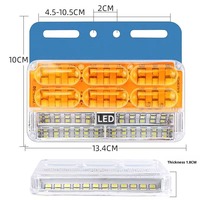 Feux latéraux super lumineux 24V étanches pour camions et remorques