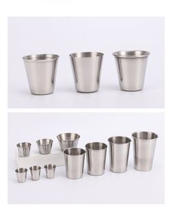 Wholesale Different Sizes Stainless Steel Single Wall Travel Mugs Drinking Mug Pint <b>Cup</b> Beer Tumbler with Logo - Product Image 5