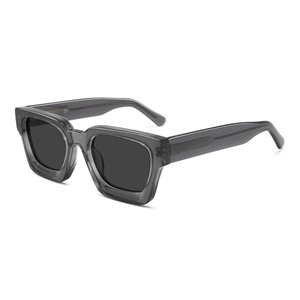 Wholesale Thick Rectangle Sunglasses Unisex UV400 Blocking Classic Square Acetate <b>Frame</b> Fashion Streetwear <b>Eyeglasses</b> - Product Image 3
