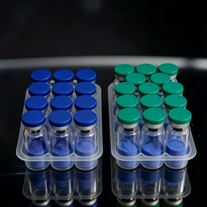 ผงเปปไทด์ GHK-Cu 99% เกรดเครื่องสำอาง คอปเปอร์ไตรเปปไทด์-1 (GHK-Cu) ผลิตภัณฑ์ดูแลผิว ผง GHK-Cu คอปเปอร์บริสุทธิ์แบบฟรีซดราย - Product Image 5
