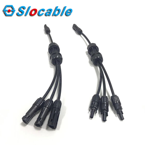 Connecteur solaire mâle à femelle, câble solaire 4 mm2 personnalisé, prise de branche Y, connecteur PV solaire 2 à 1 - Product Image 4
