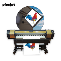 Impresora de Formato Grande Plusjet de Calidad Estable de 1.6 m, Plotter de Vinilo PJ-1600X, Impresora Eco Solvente con Epson XP600 F1080-A1 I1600-E1