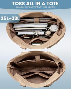 Bolso Tote para Mujer, <span class=keywords><strong>Trabajo</strong></span>, Viajes, Bolso Ligero para Portátil, Bolso Tote para Maestras - Product Image 4