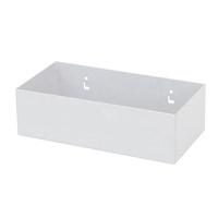Bomeda Étagère de rangement murale en métal imperméable réglable, boîte à outils en acier, organisateur