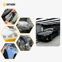 Film de protection de peinture mat TPU auto-réparateur OMASI USA Lubrizol 8 mil anti-jaunissement, protection UV, changement de couleur, invisible pour voiture