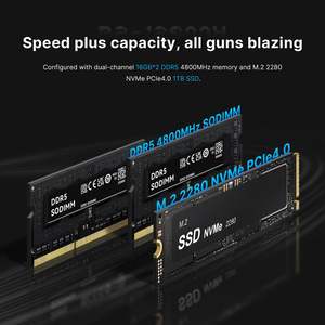 Mini PC BOSGAME <span class=keywords><strong>P2</strong></span> Pro con Intel I9-12900H de 12.ª Generación (14C/20T 5.0GHz), 32GB DDR4, <span class=keywords><strong>1TB</strong></span> PCIe <span class=keywords><strong>SSD</strong></span>, HDMI, DP, USB4, Wi-Fi6E, BT5.2, Doble LAN - Product Image 4