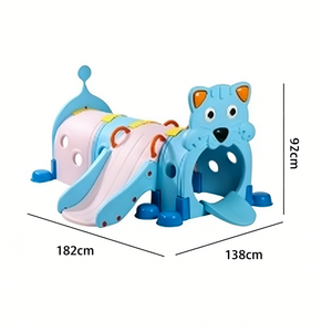 Équipement de terrain de jeux intérieur commercial avec <span class=keywords><strong>tunnel</strong></span> de jeu en plastique vibrant et piscine à balles pour le divertissement des enfants - Product Image 3