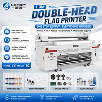 Imprimante de drapeaux grand format automatique LETOP Factory 1,3M, machine d'impression numérique, traceur de drapeaux, imprimante par sublimation