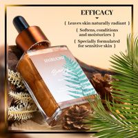 Sérum illuminateur liquide OEM longue tenue, effet scintillant, bronze doré, léger et non gras