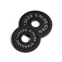 Disques de poids d'haltères de fitness accessoires d'équipement de gymnastique plaques d'haltérophilie plaques de poids en fonte à vendre