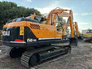Used Hyundai 150-9S Crawler Excavators with Good Prices Second <b>Hand</b> Hyundai Good Working Original <b>Paint</b> Digger Cheap for Sale - Product Image 2