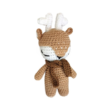 Vente en gros Crochet tricot lion renard tricoté peluche animal poupée cadeau