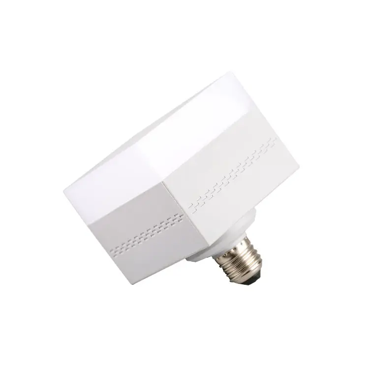 Vendita calda E27 20W 30W 40W rotazione di 180 gradi lampadina a led a risparmio energetico lampadine a led modello T quadrato