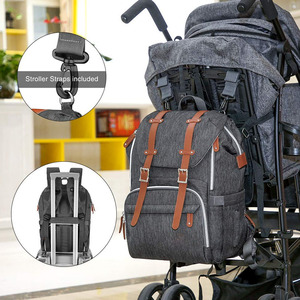 <span class=keywords><strong>Sac</strong></span> à dos à langer multifonction grande capacité en tissu Oxford imperméable et antivol, <span class=keywords><strong>sac</strong></span> de maternité classique - Product Image 6