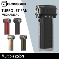 Crossgun USB charge batterie turbine électrique JetFan Portable Mini Turbo ventilateur Vertical petite éolienne pour voiture
