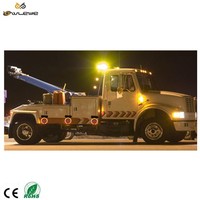 Balise magnétique de sécurité routière gps flash synchrone à énergie solaire feux de signalisation de voiture feux clignotants à led pour voiture