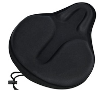 Housse de selle de vélo ronde en silicone imperméable pour vélos de route et vélos d'exercice