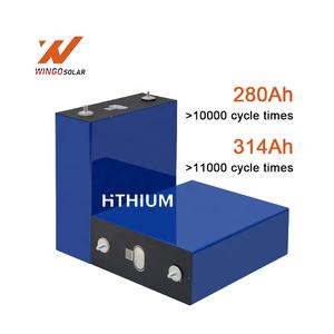 재고 11000 사이클 히티움 314Ah 프리즘형 리튬 셀 3.2v 태양광 에너지 저장 LiFePO4 배터리 보트 10년 보증 5.12kWh - Product Image 1