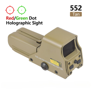 Mirino Olografico Tattico LAMBUL 551 552 553 558 Red Dot, Cannocchiale G33 G43 G45 con Ingranditore 3X 5X, Mirino Verde per Caccia - Product Image 6