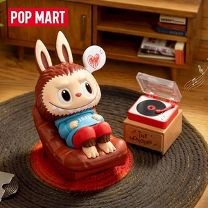 Figura de Jazz Labubu de POPMART the MONSTERSES 100% Nueva y Original, Ideal para Decoración de Escritorio y Colección, Figura de <span class=keywords><strong>Anime</strong></span> - Product Image 3