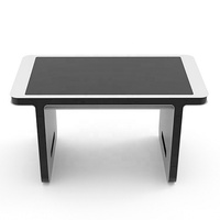 Table de jeu à écran tactile numérique de 55 "pouces avec système Win 10 intégré au PC pour les jeux de pêche et la publicité
