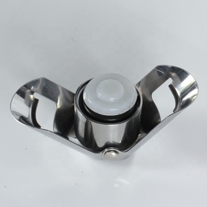 Dispositivo de cocina de acero inoxidable, tapón de botella de champán con tapón de silicona y logotipo grabado, producto más vendido, 2022 - Product Image 5