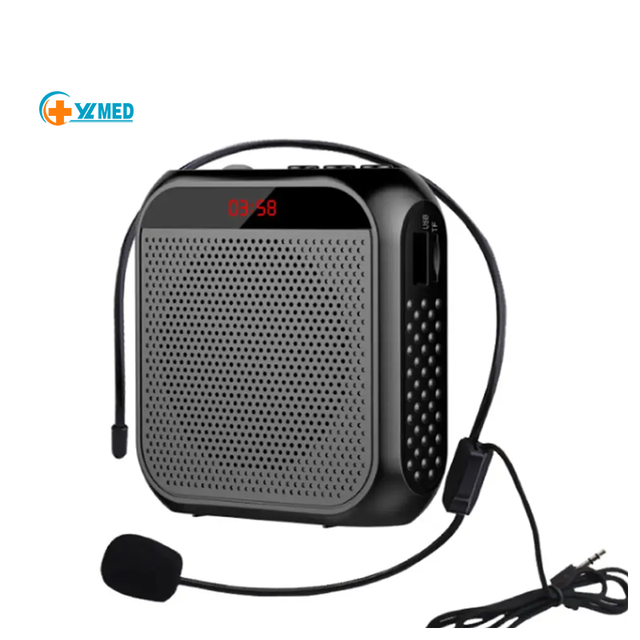 Portable S17 Voice Amplifier Noise Reduction with Long Battery Life Microphone PA System Headphone with Speaker